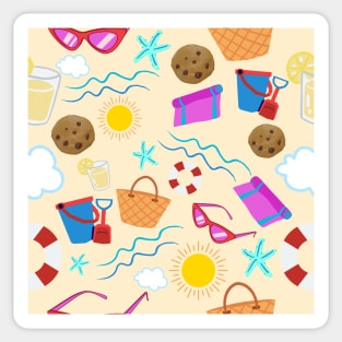 Beach Day Sticker